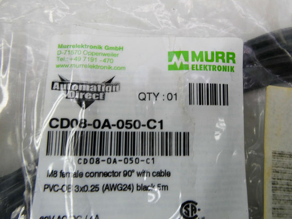 MURR ELEKTRONIK CD08-0A-050-C1 60VAC/DC 4A NSMP