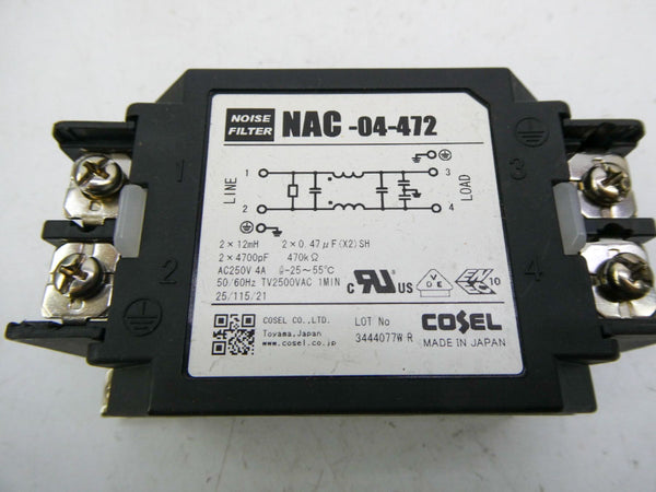 COSEL NAC-04-472 250VAC 4A NSNP