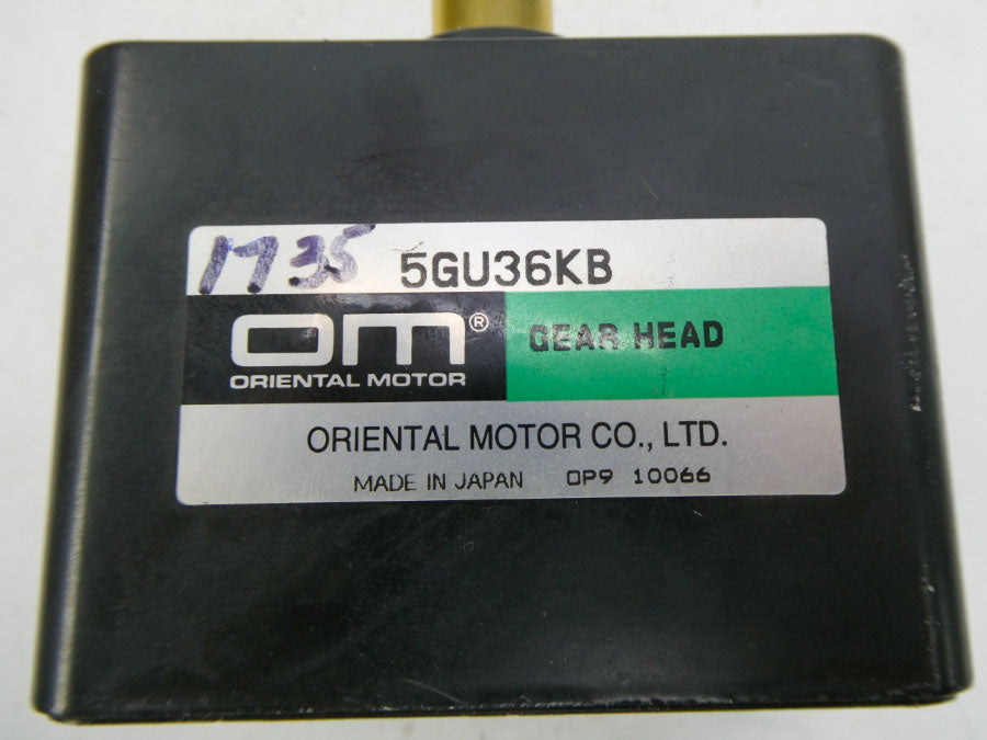 ORIENTAL MOTOR 5GU36KB NSNP