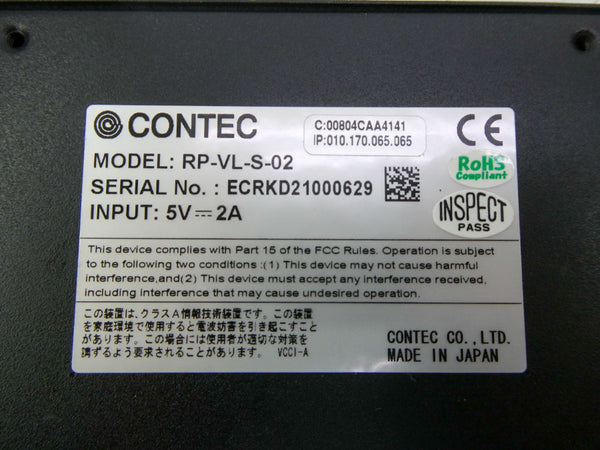 CONTEC RP-VL-S-02 5V 2A NSNP