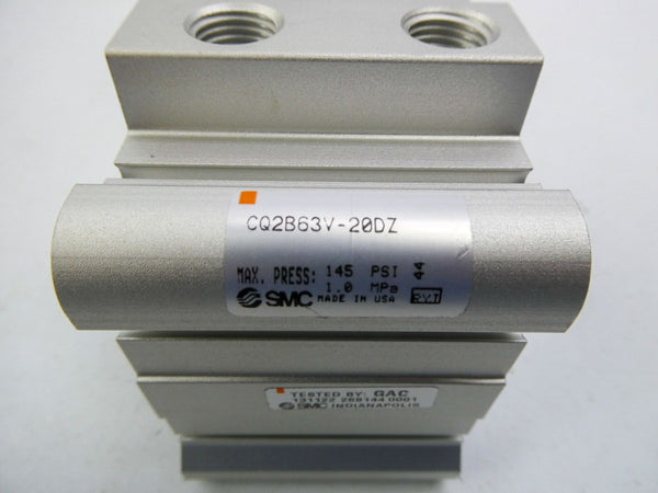 SMC CQ2B63V-20DZ 145PSI NSNP