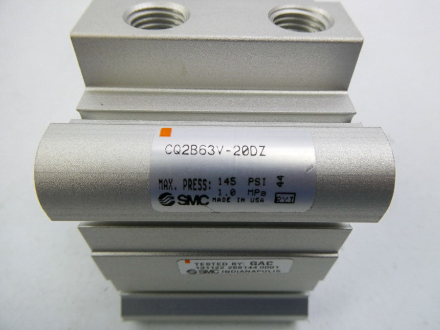 SMC CQ2B63V-20DZ 145PSI NSNP