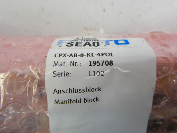 FESTO CPX-AB-8-KL-4POL 195708 NSMP