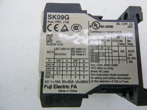 FUJI ELECTRIC SK09G 24V NSNP
