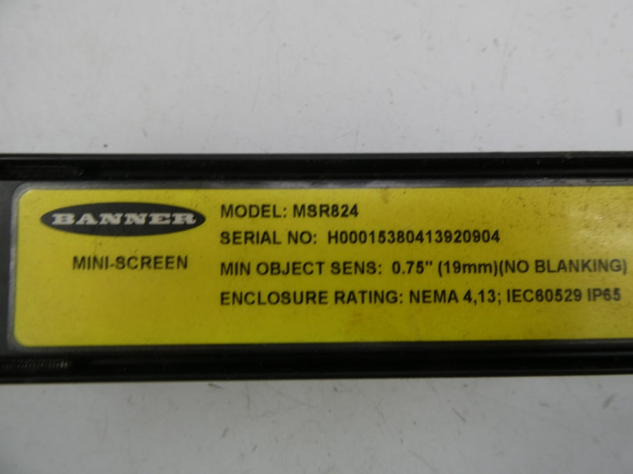 BANNER ENGINEERING MSR824 NSNP