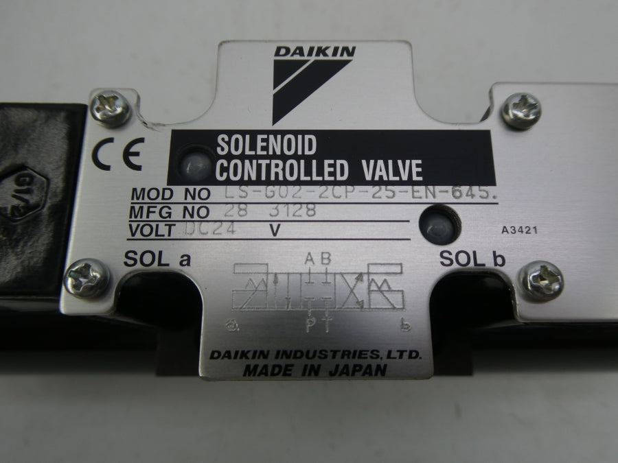 DAIKIN LS-G02-2CP-25-EN-645 24VDC NSNP