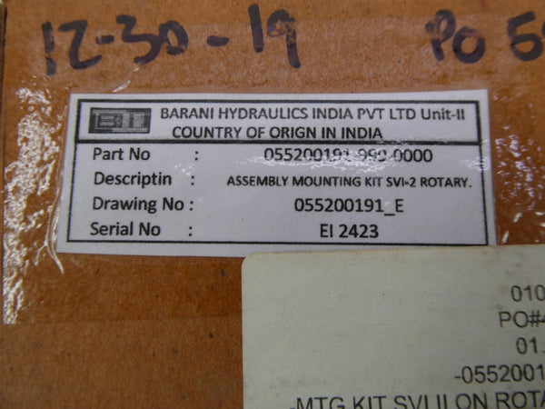 BARANI 055200191-999-0000 NSMP