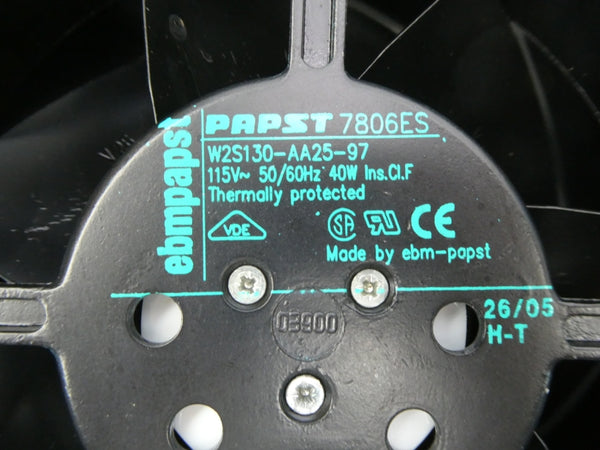 EBMPAPST W2S130-AA25-97 115V NSNP