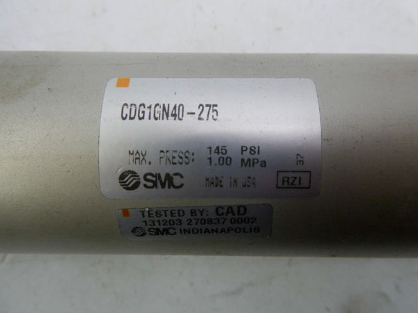 SMC CDG1GN40-275 145PSI NSNP