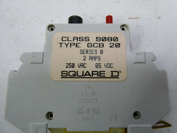 SQUARE D 9080GCB-20 SER. B 250VAC 2A NSMP