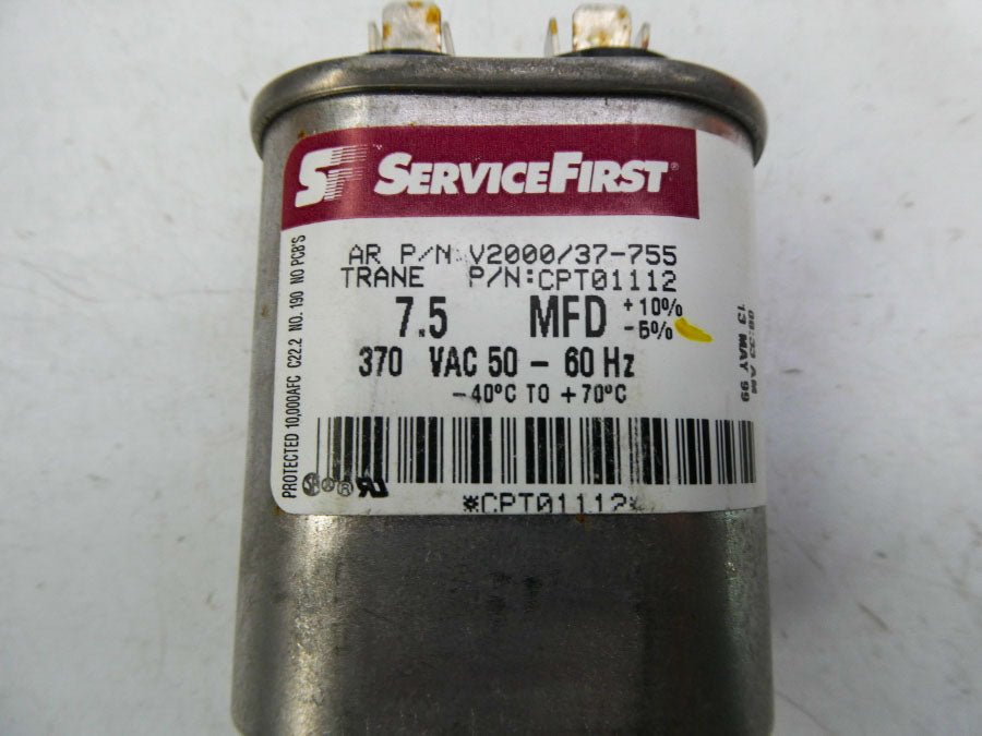 SERVICE FIRST V2000/37-755 CPT01112 370VAC NSNP