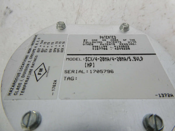 MOORE PRODUCTS SCX/4-20MA/4-20MA/5.5VLP NSNP