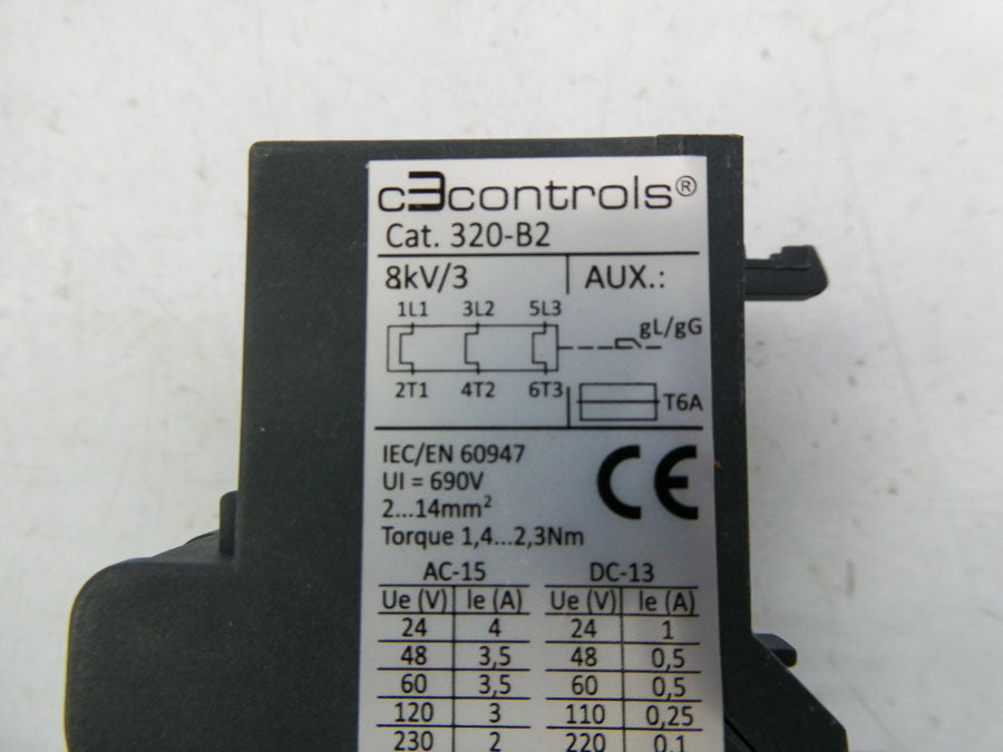 C3CONTROLS 320-B2U12 SER. B 8-12.5A NSMP