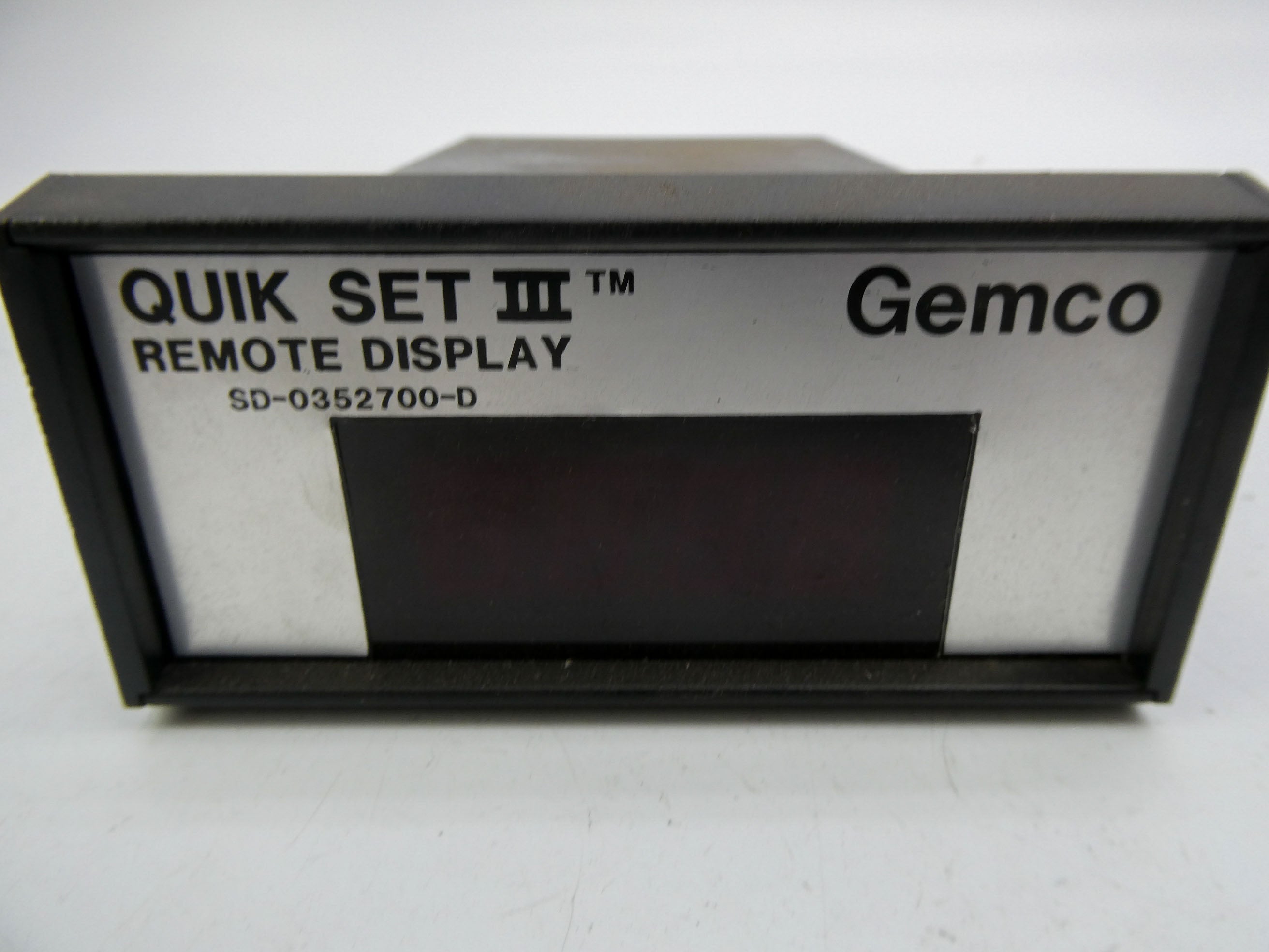 GEMCO SD-0352700-D NSNP