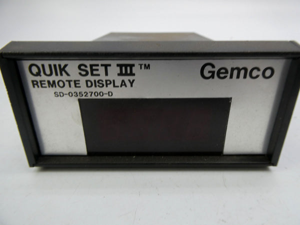 GEMCO SD-0352700-D NSNP