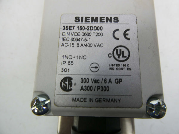 SIEMENS 3SE7150-2DD00 400VAC 6A NSNP