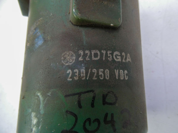 GENERAL ELECTRIC 22D75G2A 230/250VDC UNMP