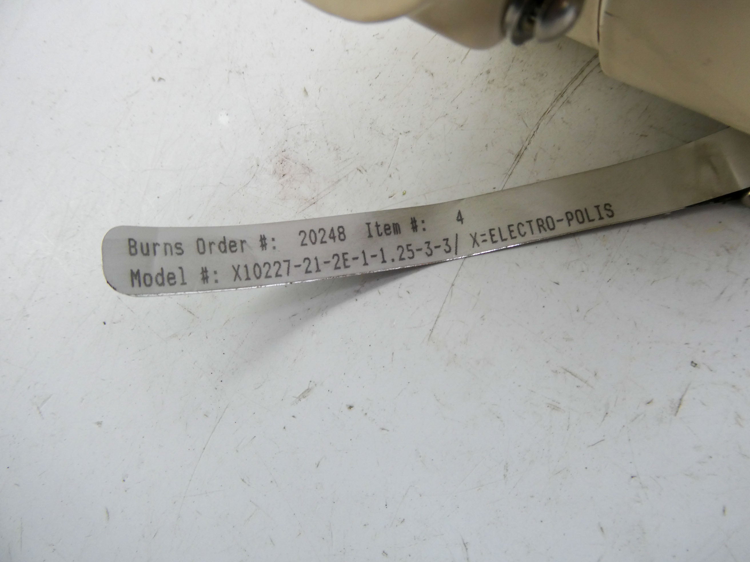 BURNS X10227-21-2E-1-1.25-3-3/ NSNP