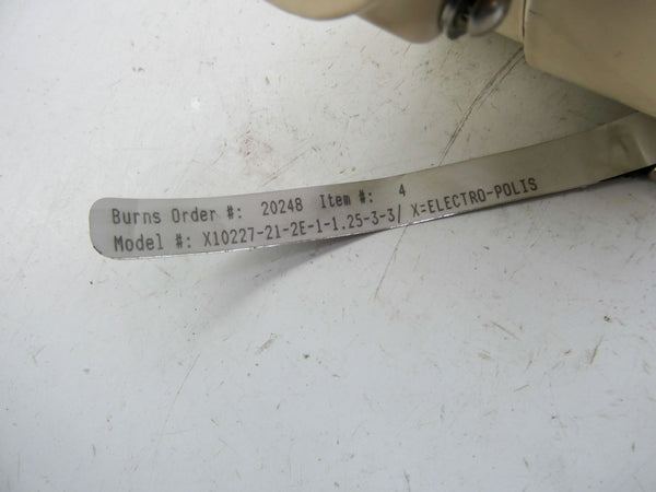 BURNS X10227-21-2E-1-1.25-3-3/ NSNP