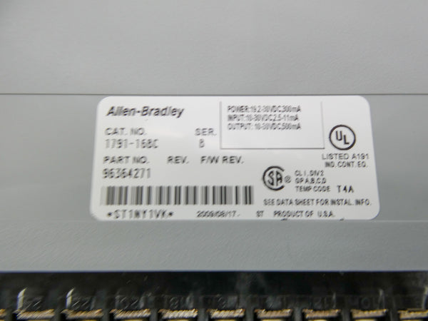 INDUSTRIAL SPARE PART 1791-16BC SER. B NSMP