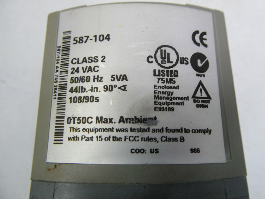 SMC 587-104 24VAC UNMP