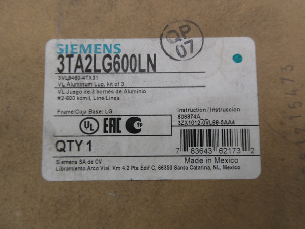 SIEMENS 3TA2LG600LN NSMP