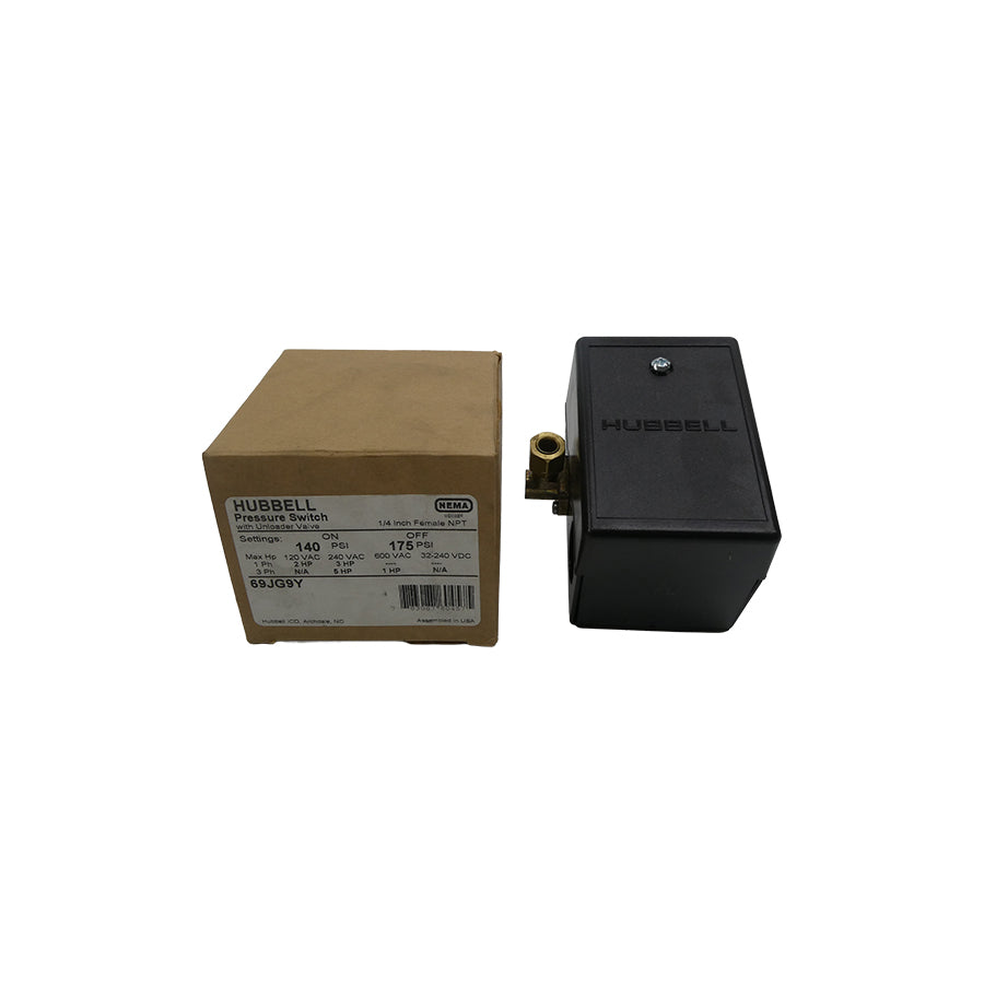 HUBBELL 69JG9Y 600VAC 140/175PSI 1/4" NSMP