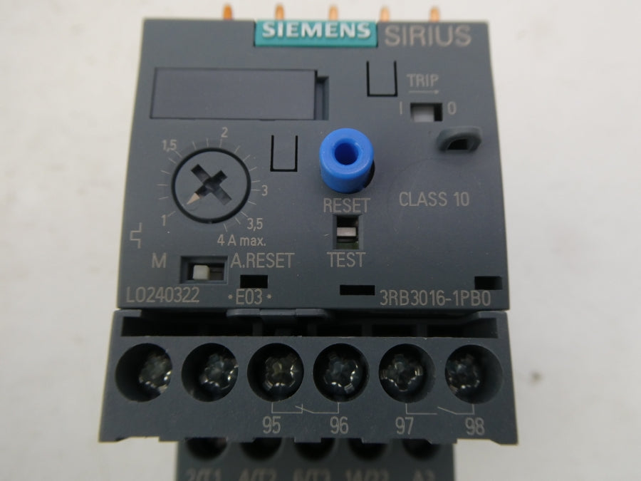 SIEMENS 3RB3016-1PB0 1-4A NSMP