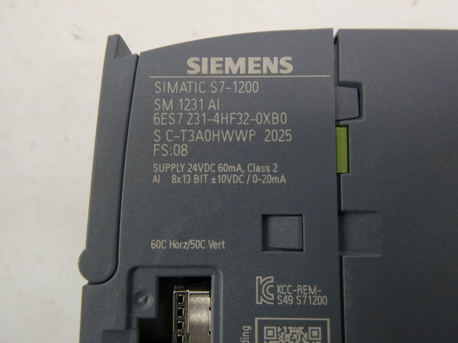 SIEMENS 6ES7231-4HF32-0XB0 24VDC NSMP