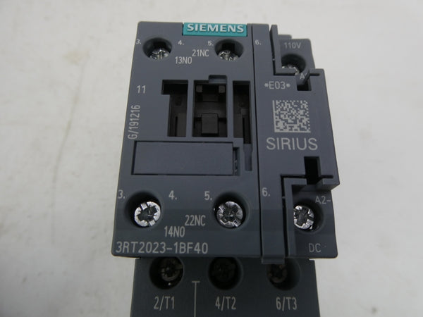 SIEMENS 3RT2023-1BF40 110V NSMP