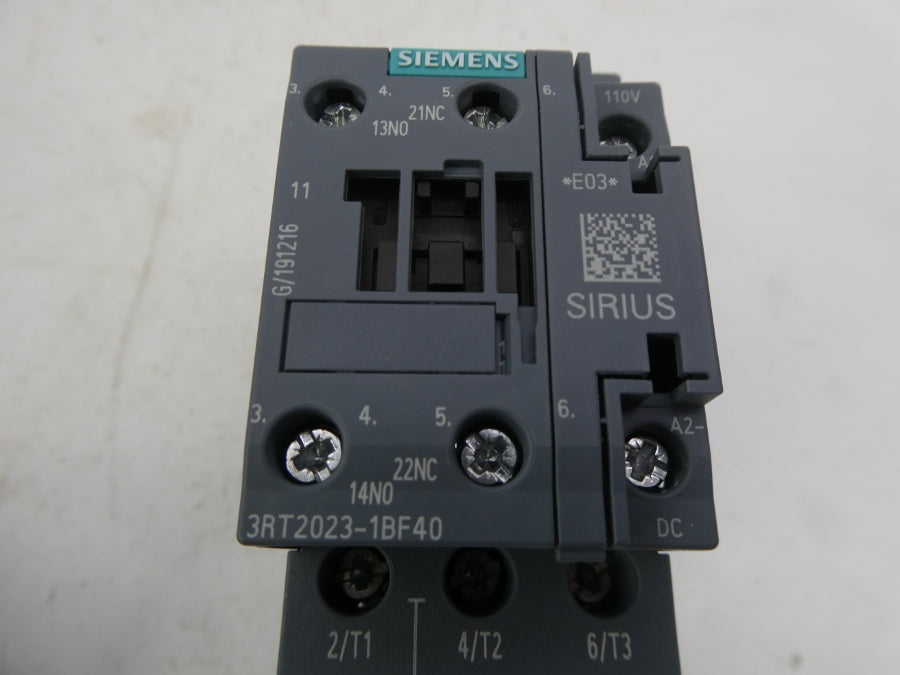 SIEMENS 3RT2023-1BF40 110V NSMP