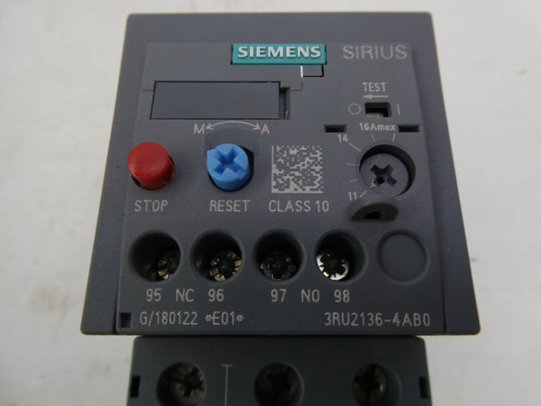 SIEMENS 3RU2136-4AB0 11-16A NSMP