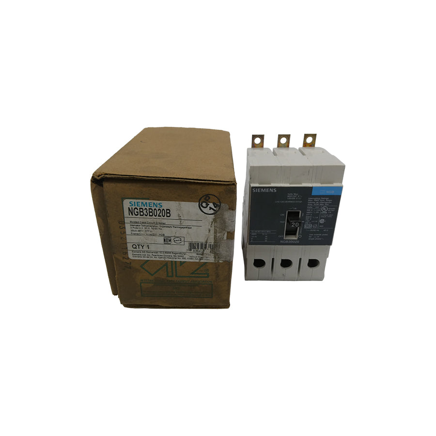 SIEMENS NGB3B020B 277V 20A NSMP
