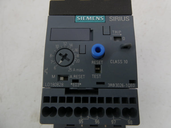 SIEMENS 3RB3026-1QE0 6-25A NSMP