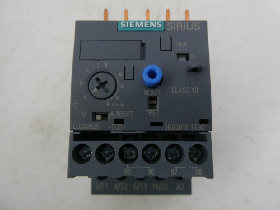 SIEMENS 3RB3016-1TB0 4-16A NSMP
