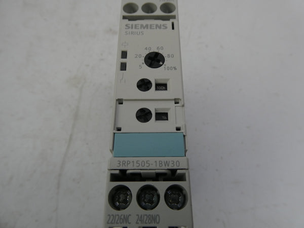 SIEMENS 3RP1505-1BW30 24-240VAC 0.05S-100H NSMP