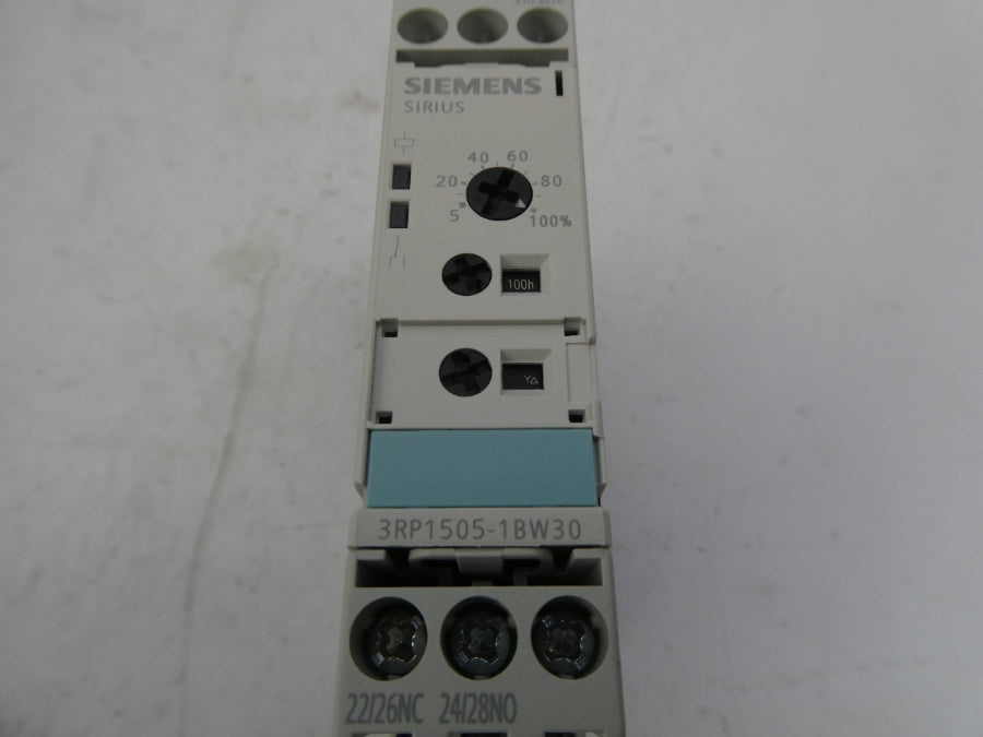SIEMENS 3RP1505-1BW30 24-240VAC 0.05S-100H NSMP