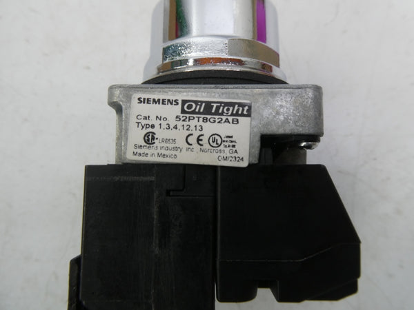 SIEMENS 52PT8G2AB 120VAC NSMP