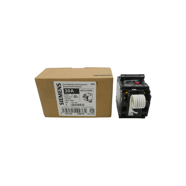 SIEMENS Q230EG 120/240VAC 30A NSMP