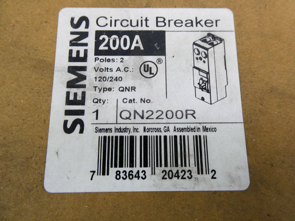 SIEMENS QN2200R 120/240VAC 200A NSMP
