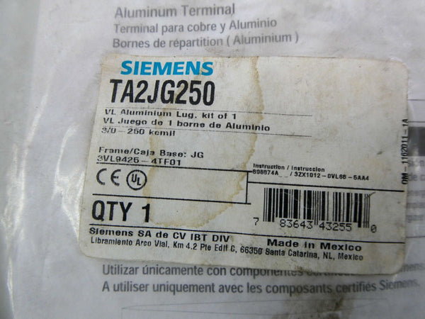 SIEMENS TA2JG250 NSMP