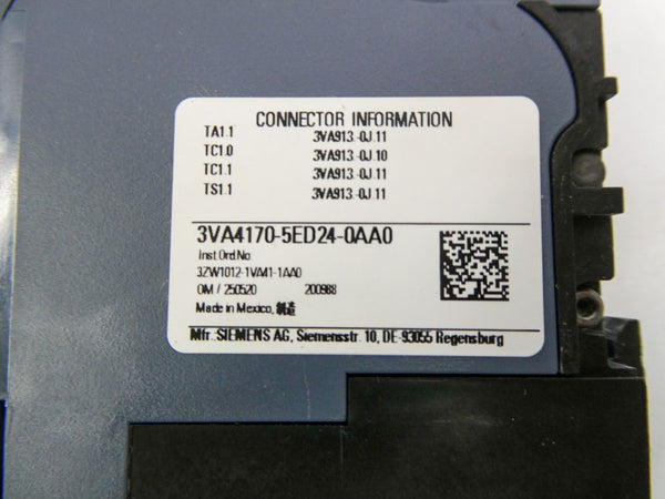 SIEMENS 3VA4170-5ED24-0AA0 347V 70A NSMP