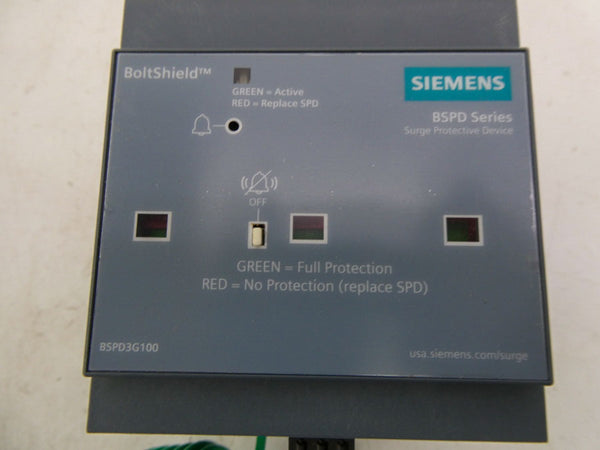 SIEMENS BSPD3G100 600VAC NSMP