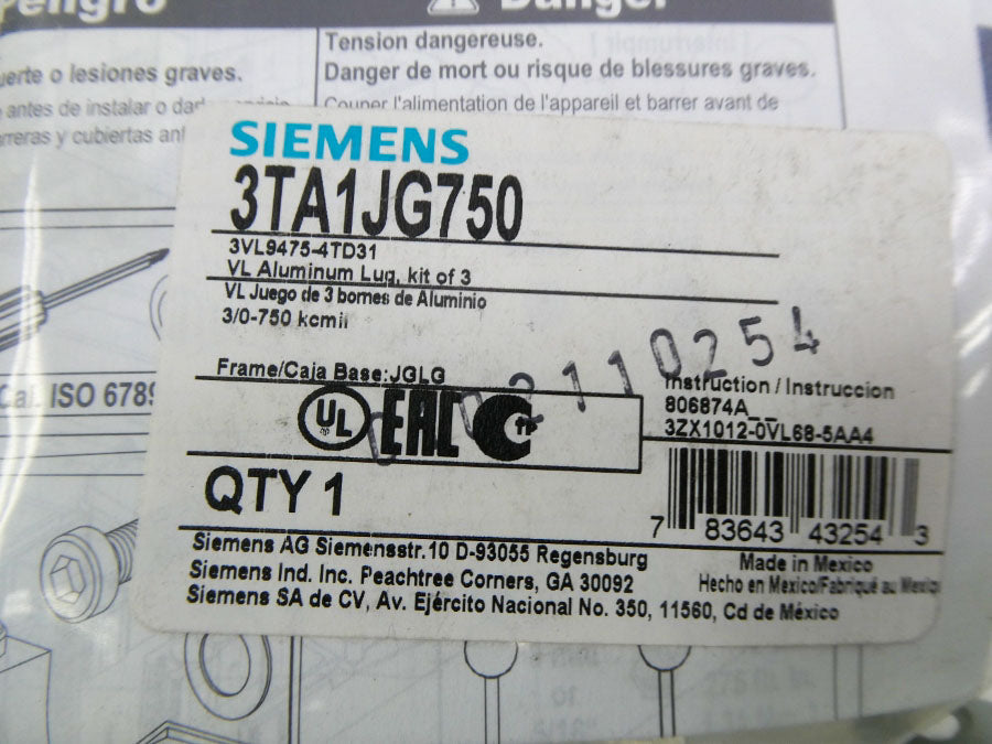 SIEMENS 3TA1JG750 NSMP