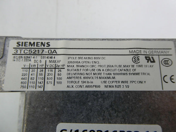 SIEMENS 3TC5217-0AB4 NSMP