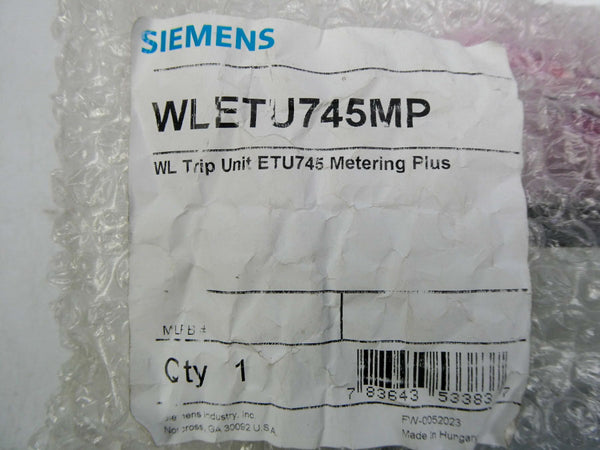 SIEMENS WLETU745MP NSMP