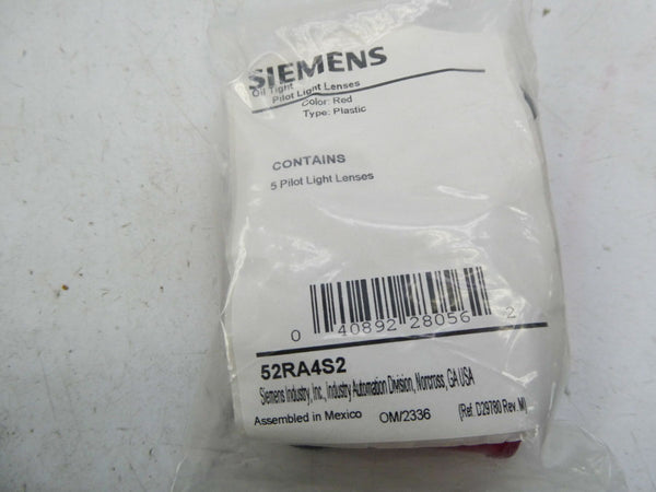 SIEMENS 52RA4S2 (PKG OF 5) NSMP