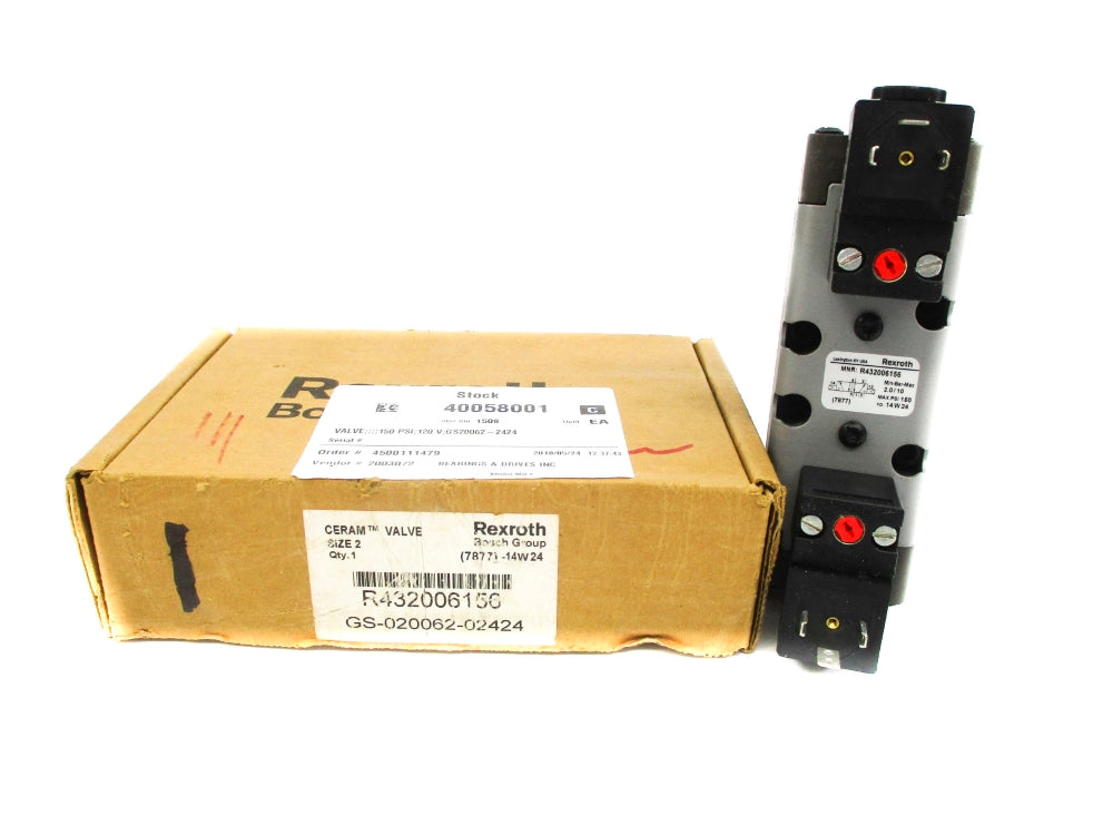 REXROTH R432006156 120V 160PSI NSMP