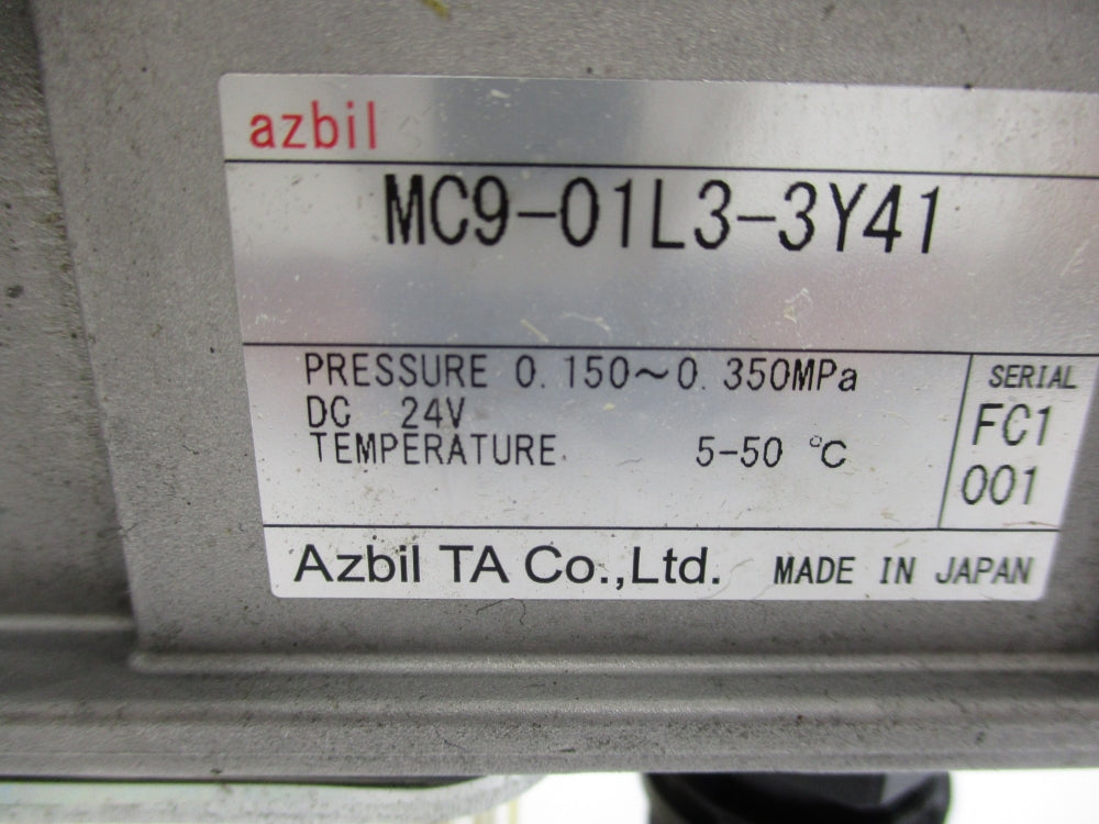 AZBIL MC9-01L3-3Y41 24VDC NSNP