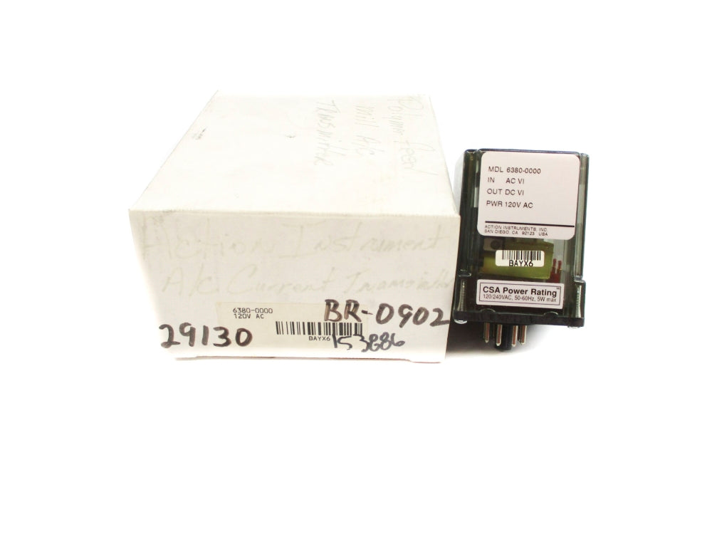 ACTION INSTRUCTIONS 6380-0000 NSMP